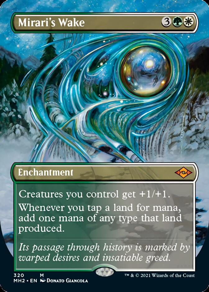 Mirari's Wake (Borderless Alternate Art) [Modern Horizons 2] [Foil]