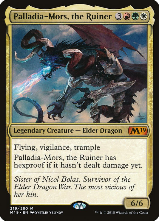 Palladia-Mors, the Ruiner [Core Set 2019] [Foil]