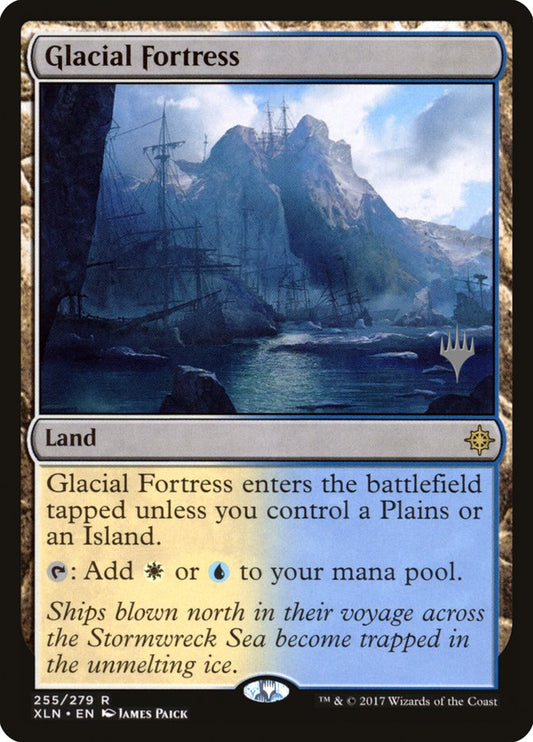 Glacial Fortress (Promo Pack) [Ixalan Promos] [Foil]