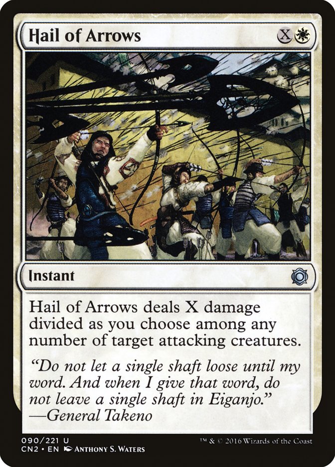 Hail of Arrows [Conspiracy: Take the Crown] [Foil]