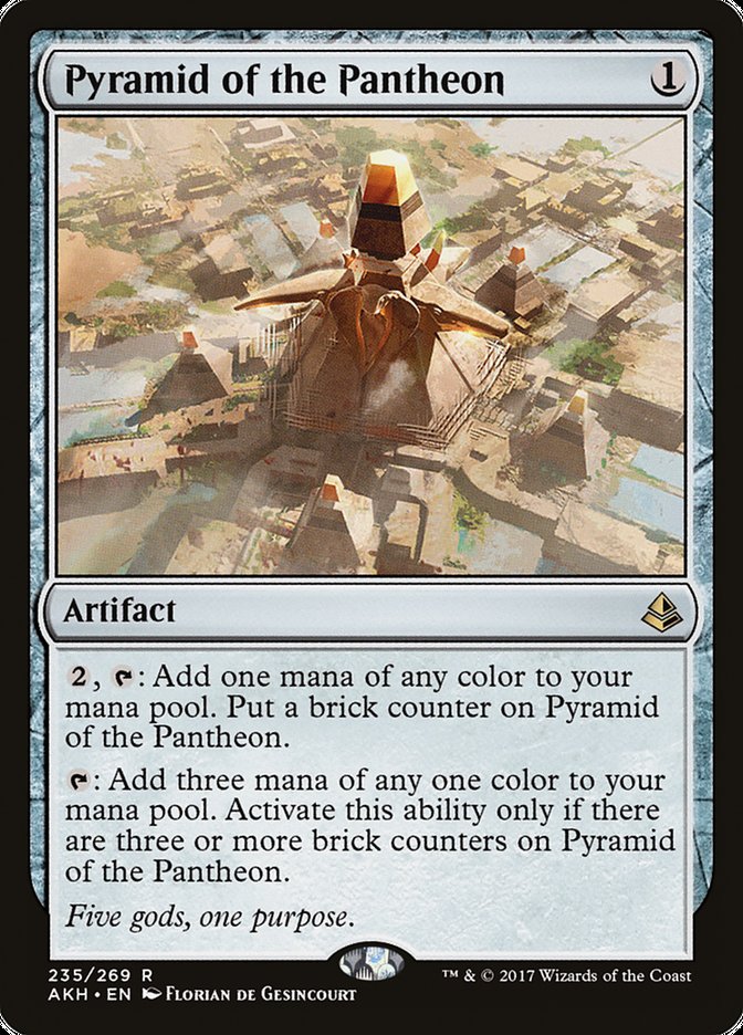 Pyramid of the Pantheon [Amonkhet] [Foil]