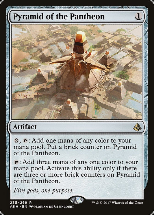 Pyramid of the Pantheon [Amonkhet] [Foil]