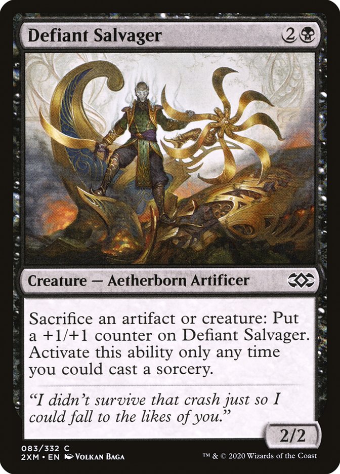 Defiant Salvager [Double Masters] [Foil]