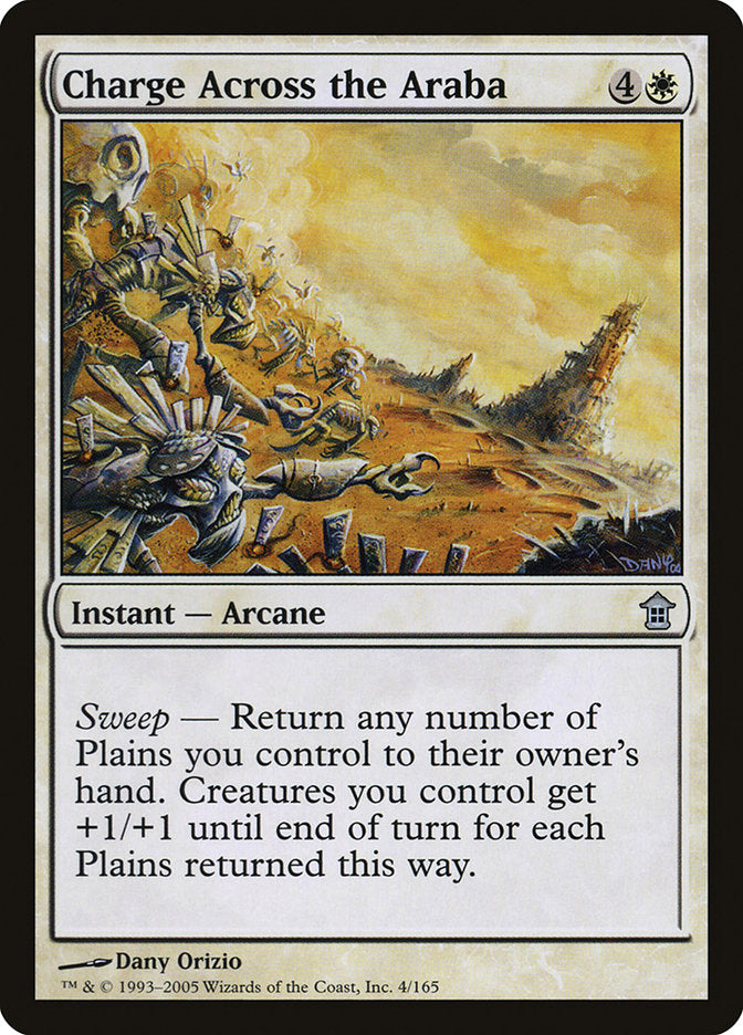 Charge Across the Araba [Saviors of Kamigawa] [Foil]