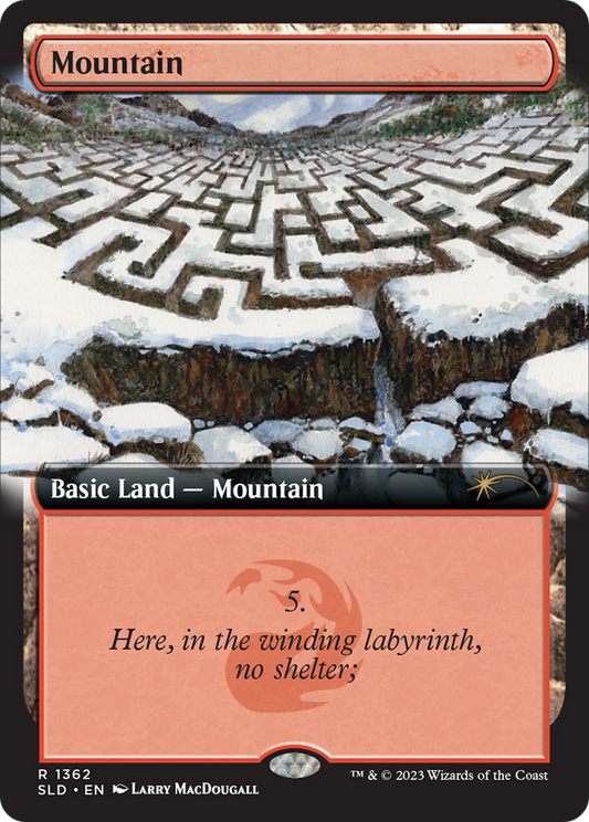 Mountain (1362) [Secret Lair Drop Series] [Foil]