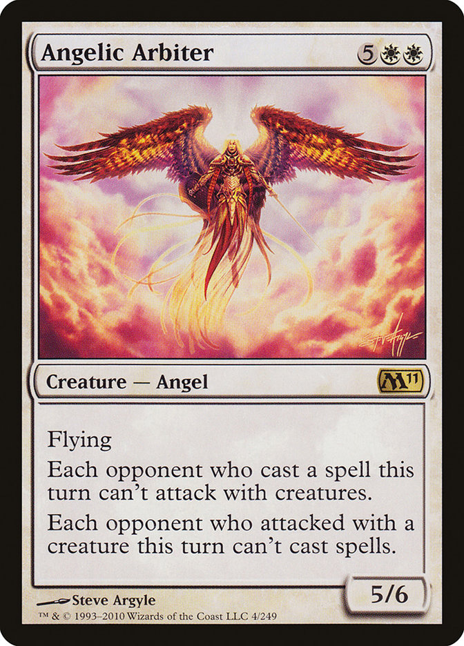 Angelic Arbiter [Core Set 2011] [Foil]