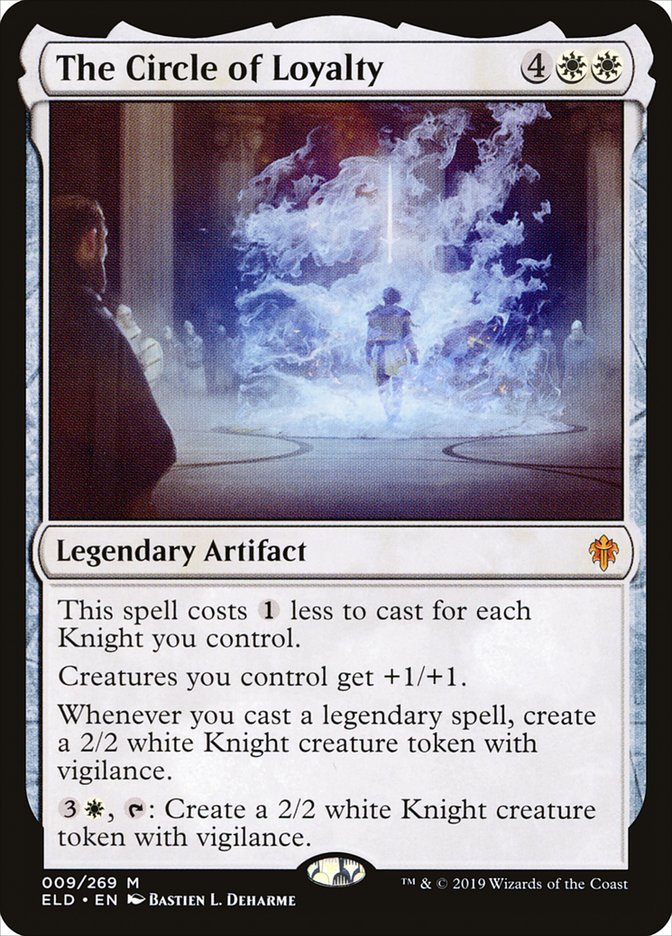 The Circle of Loyalty [Throne of Eldraine] [Foil]