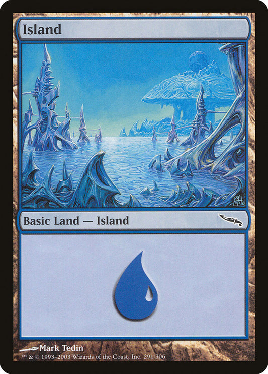 Island (291) [Mirrodin] [Foil]