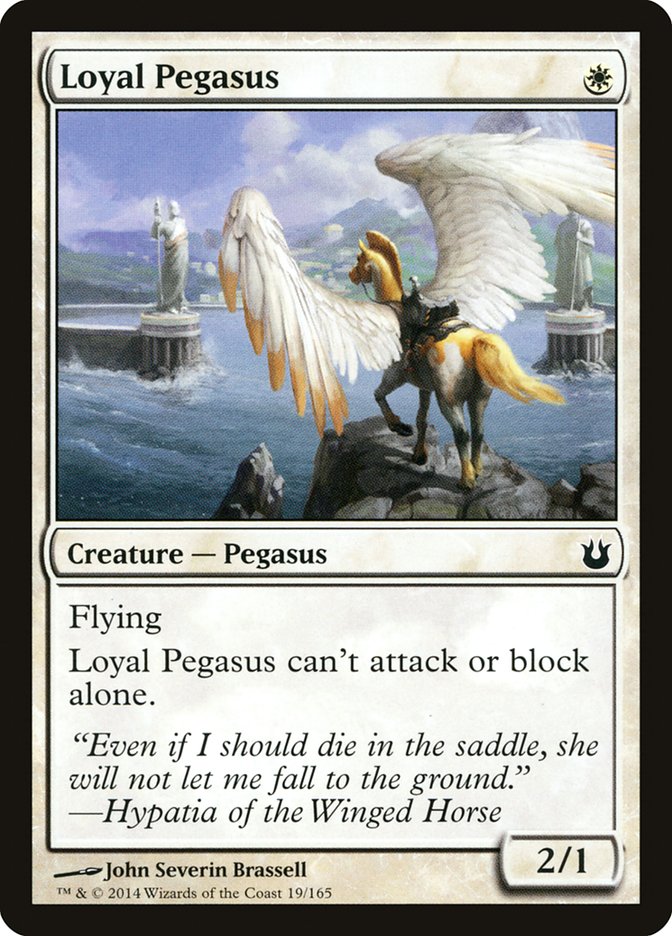 Loyal Pegasus [Born of the Gods] [Foil]