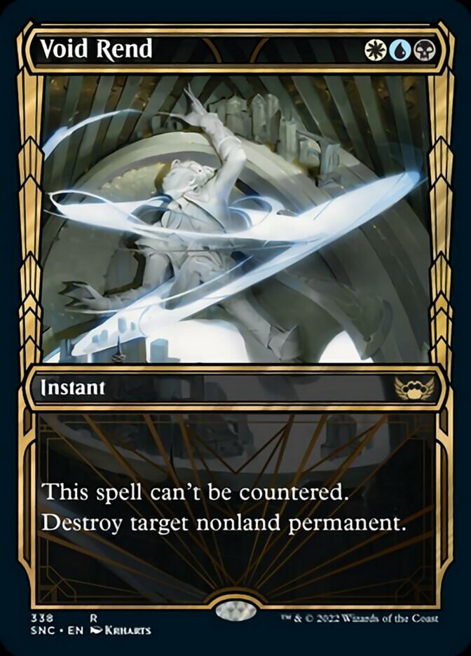 Void Rend (Showcase Golden Age) [Streets of New Capenna] [Foil]