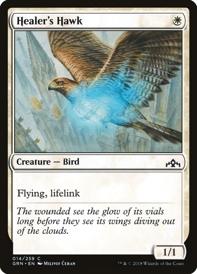 Healer's Hawk [Guilds of Ravnica] [Foil]