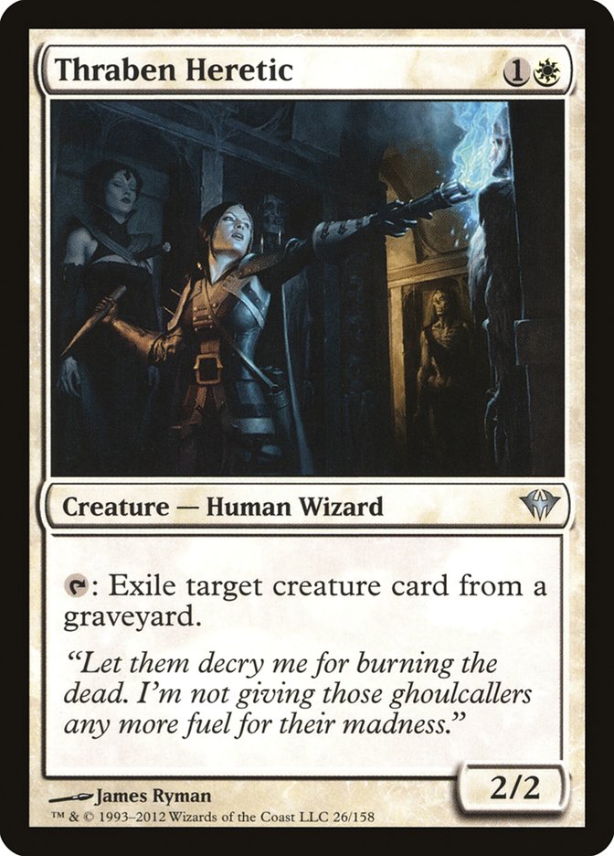 Thraben Heretic [Dark Ascension] [Foil]