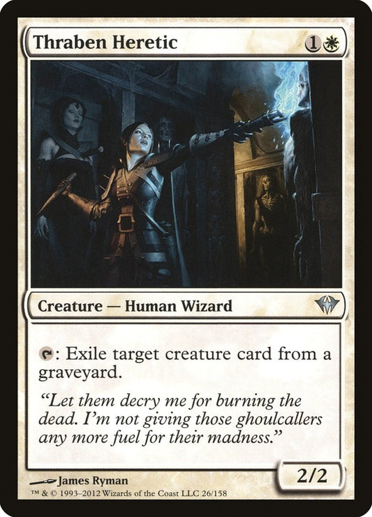 Thraben Heretic [Dark Ascension] [Foil]