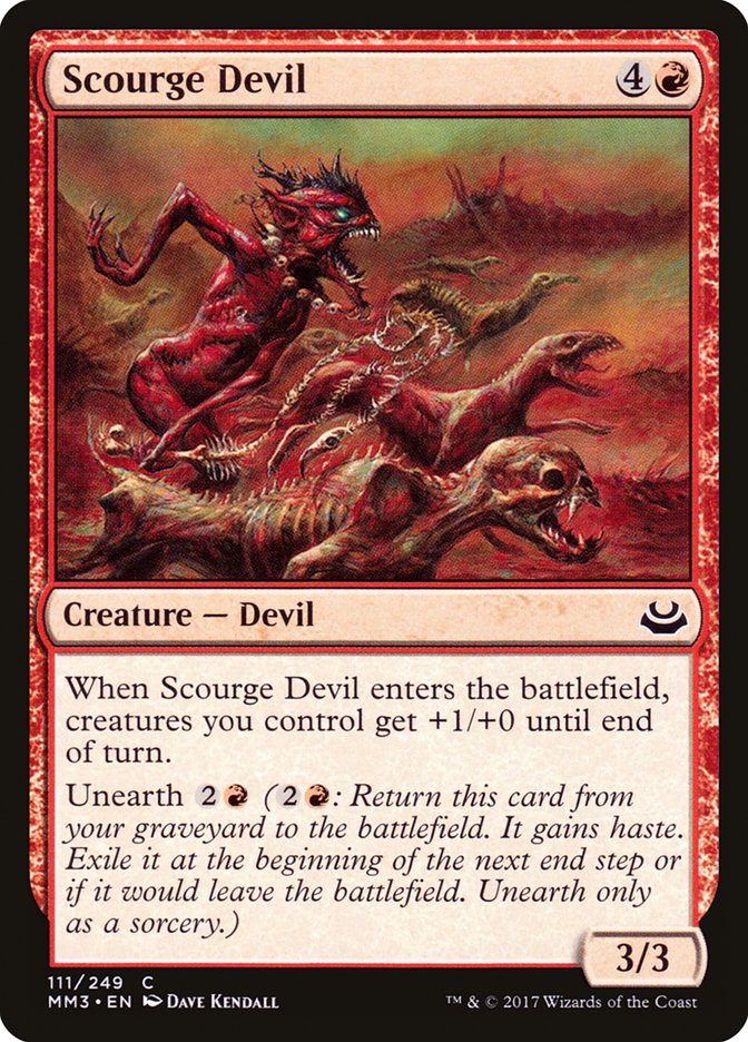 Scourge Devil [Modern Masters 2017] [Foil]