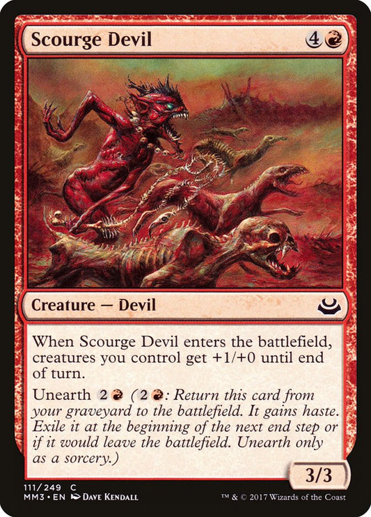 Scourge Devil [Modern Masters 2017] [Foil]