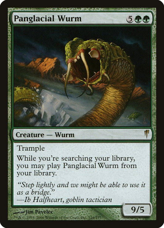 Panglacial Wurm [Coldsnap] [Foil]