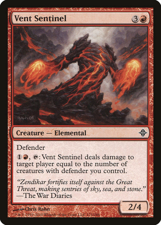 Vent Sentinel [Rise of the Eldrazi] [Foil]