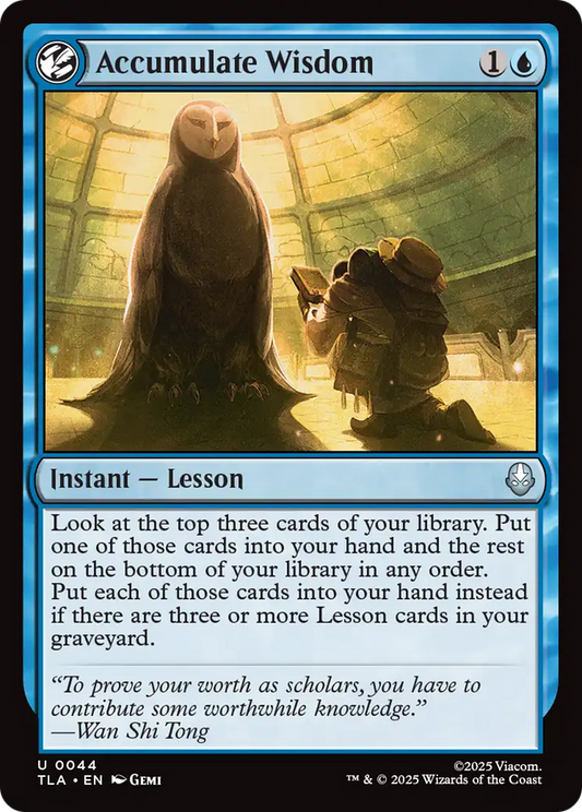Accumulate Wisdom [Avatar: The Last Airbender] [Foil]