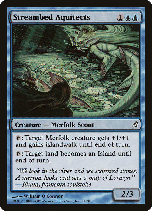 Streambed Aquitects [Lorwyn] [Foil]