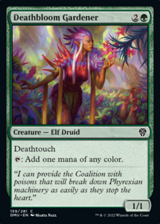 Deathbloom Gardener [Dominaria United] [Foil]