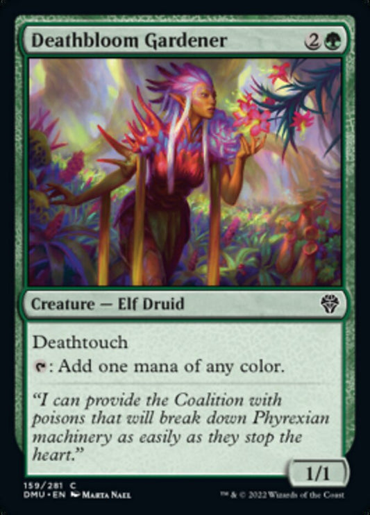 Deathbloom Gardener [Dominaria United] [Foil]