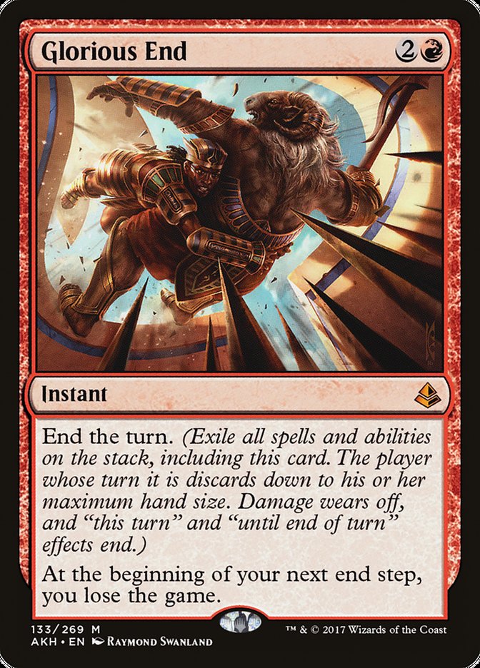 Glorious End [Amonkhet] [Foil]