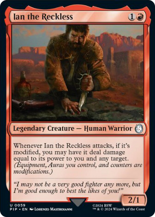 Ian the Reckless [Fallout] [Foil]