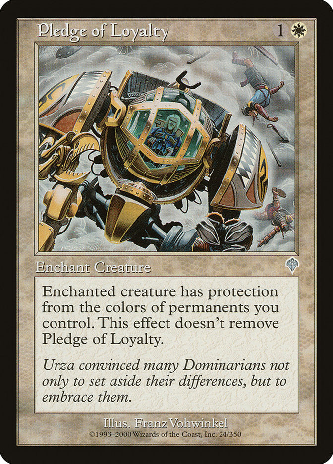 Pledge of Loyalty [Invasion] [Foil]