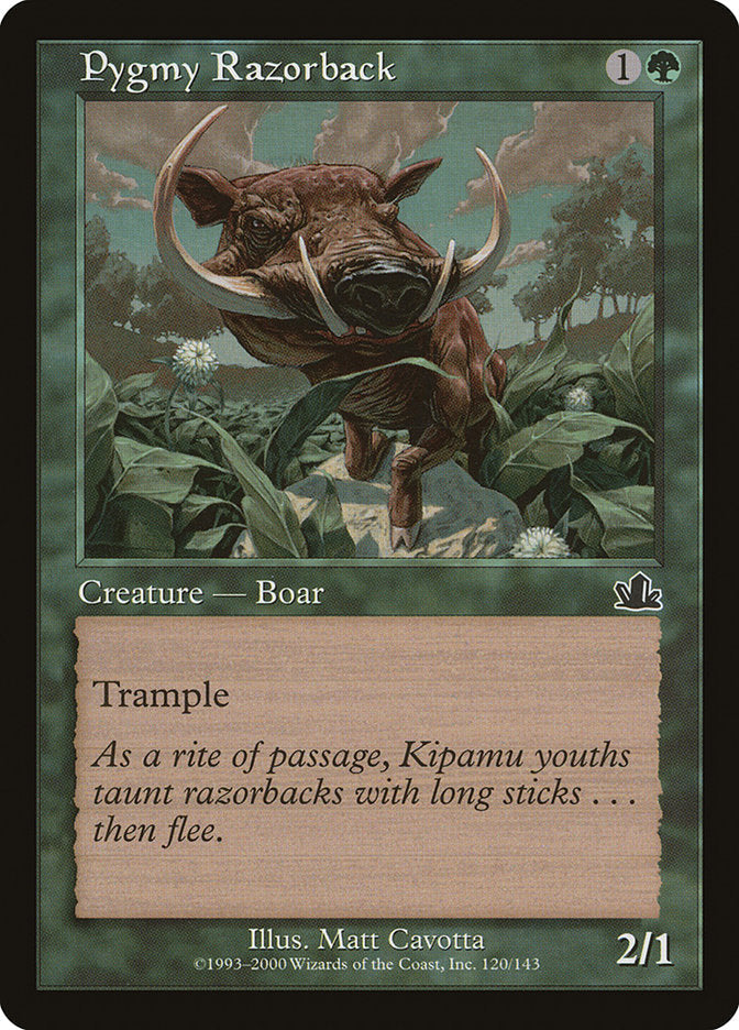 Pygmy Razorback [Prophecy] [Foil]