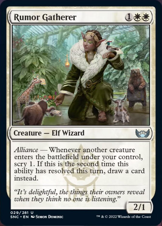 Rumor Gatherer [Streets of New Capenna] [Foil]
