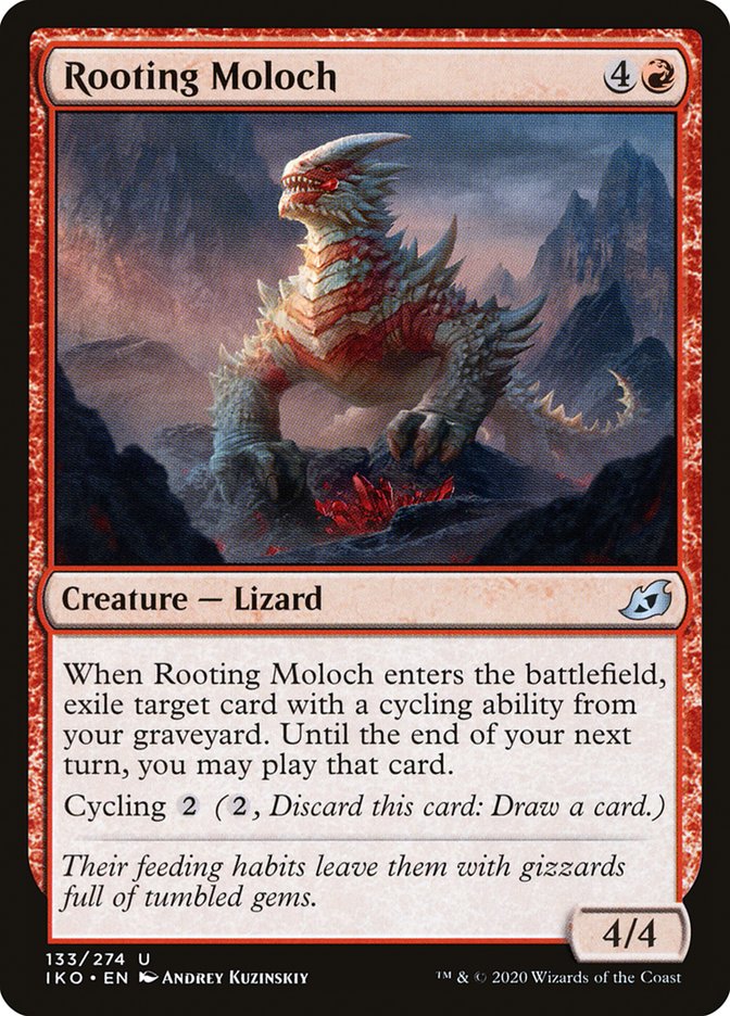 Rooting Moloch [Ikoria: Lair of Behemoths] [Foil]