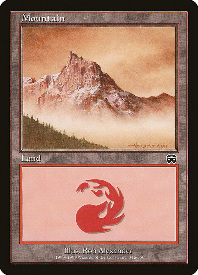 Mountain (346) [Mercadian Masques] [Foil]