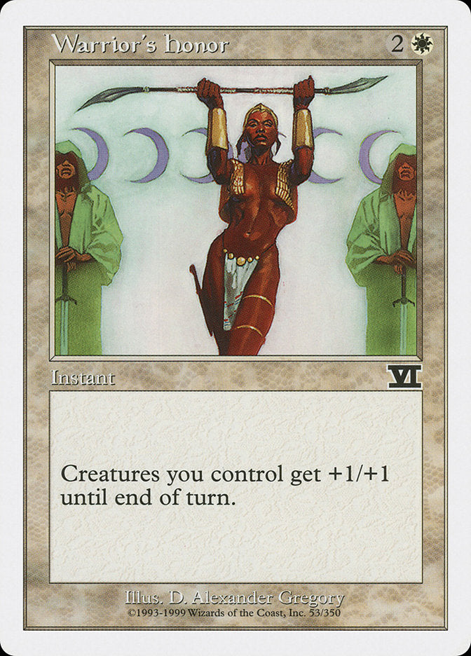 Warrior's Honor [Sixth Edition]