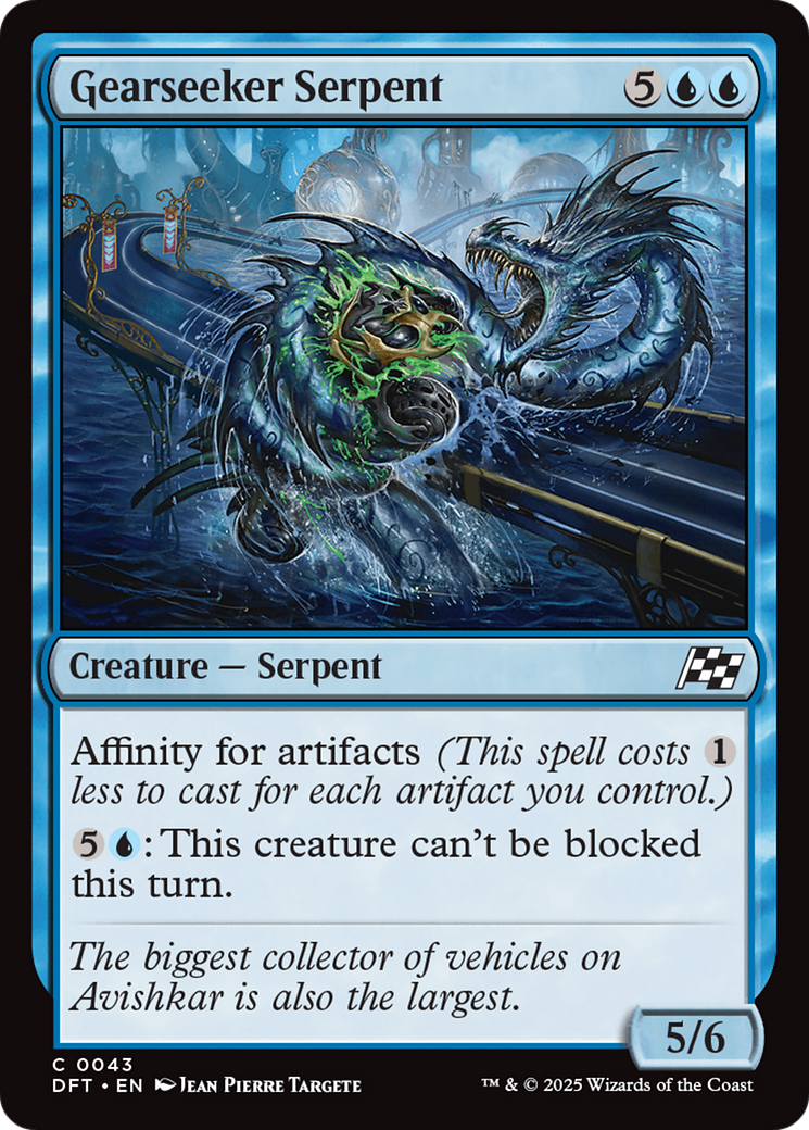 Gearseeker Serpent [Aetherdrift] [Foil]