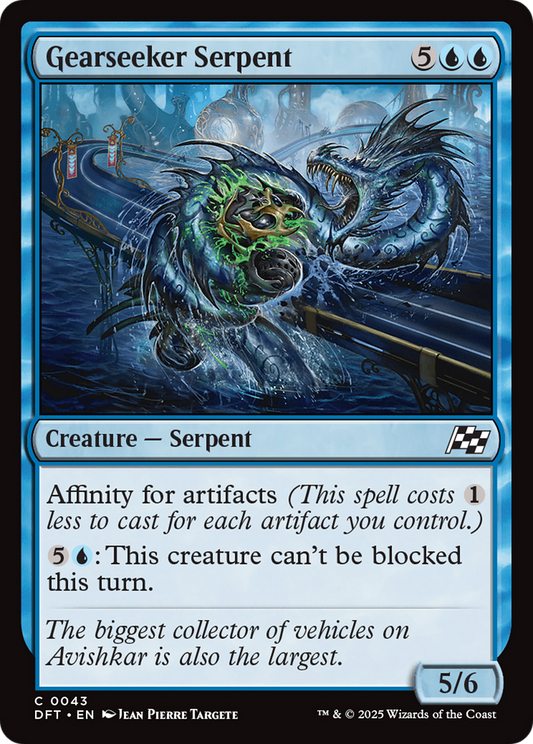 Gearseeker Serpent [Aetherdrift] [Foil]