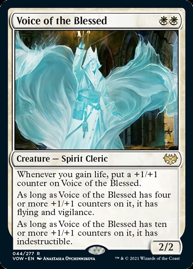 Voice of the Blessed [Innistrad: Crimson Vow] [Foil]