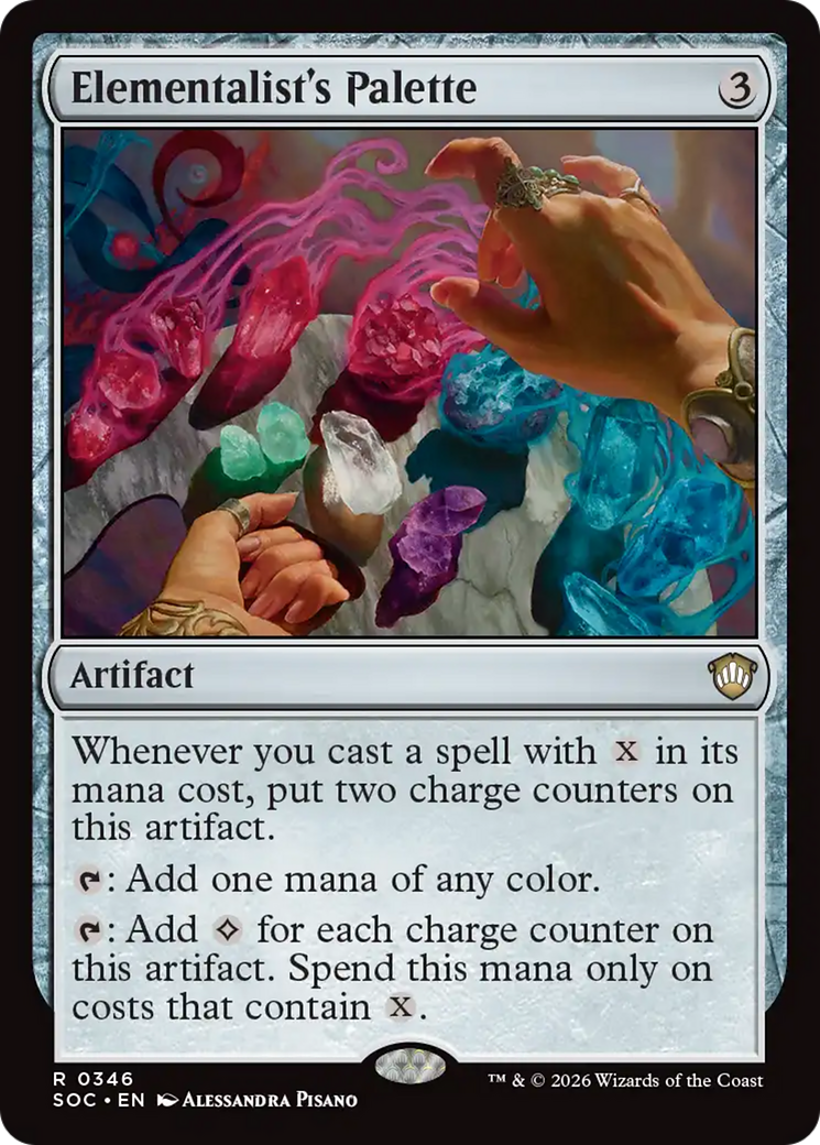 Elementalist's Palette [Secrets of Strixhaven Commander] [Foil]