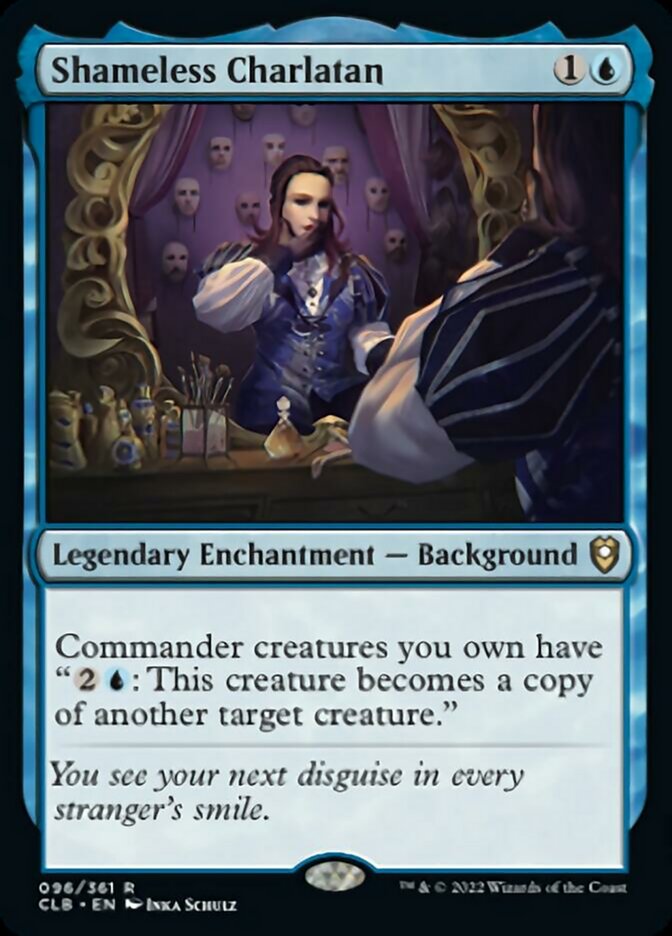 Shameless Charlatan [Commander Legends: Battle for Baldur's Gate] [Foil]