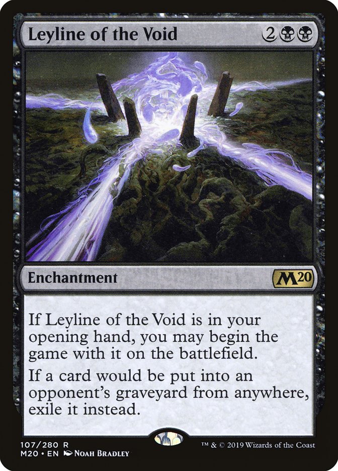 Leyline of the Void [Core Set 2020] [Foil]