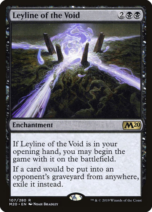 Leyline of the Void [Core Set 2020] [Foil]