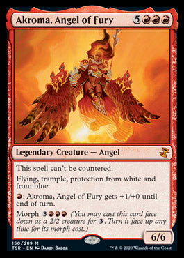 Akroma, Angel of Fury [Time Spiral Remastered] [Foil]