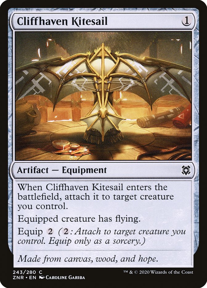 Cliffhaven Kitesail [Zendikar Rising] [Foil]