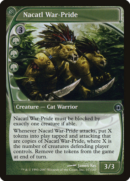 Nacatl War-Pride [Future Sight] [Foil]
