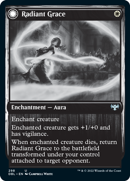 Radiant Grace // Radiant Restraints [Innistrad: Double Feature] [Foil]