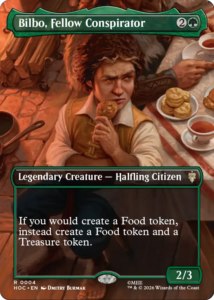 Bilbo, Fellow Conspirator (Borderless) [The Hobbit: Eternal-Legal] [Foil]