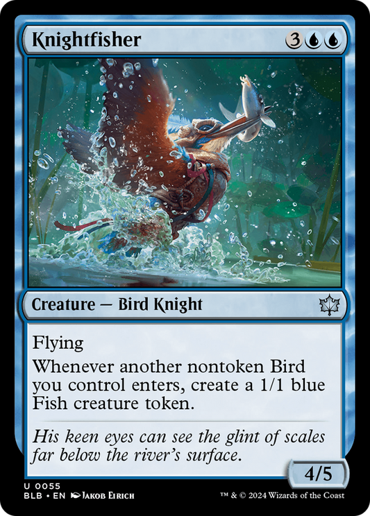 Knightfisher [Bloomburrow] [Foil]