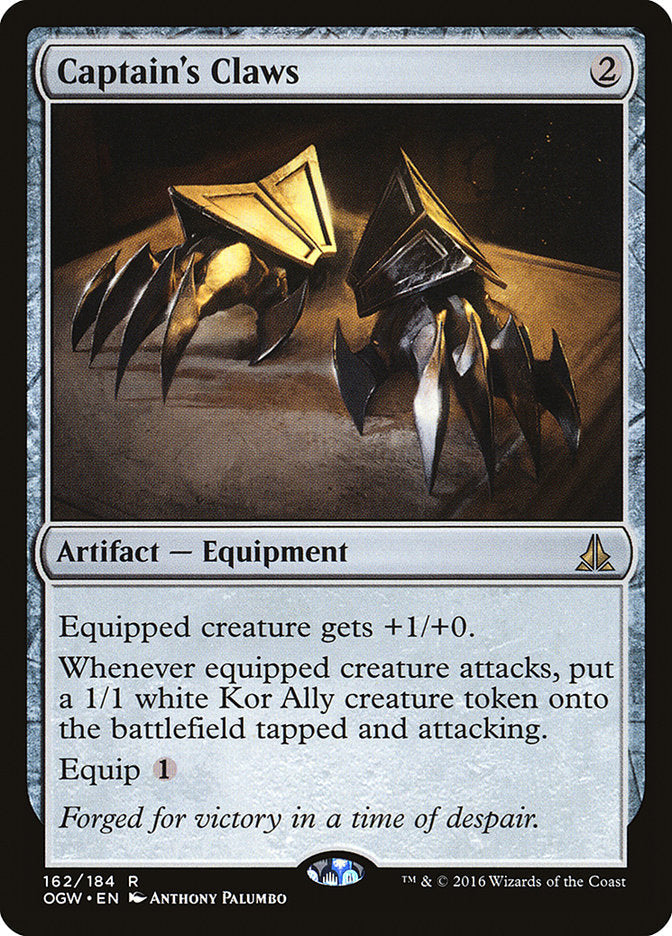 Captain's Claws [Oath of the Gatewatch] [Foil]