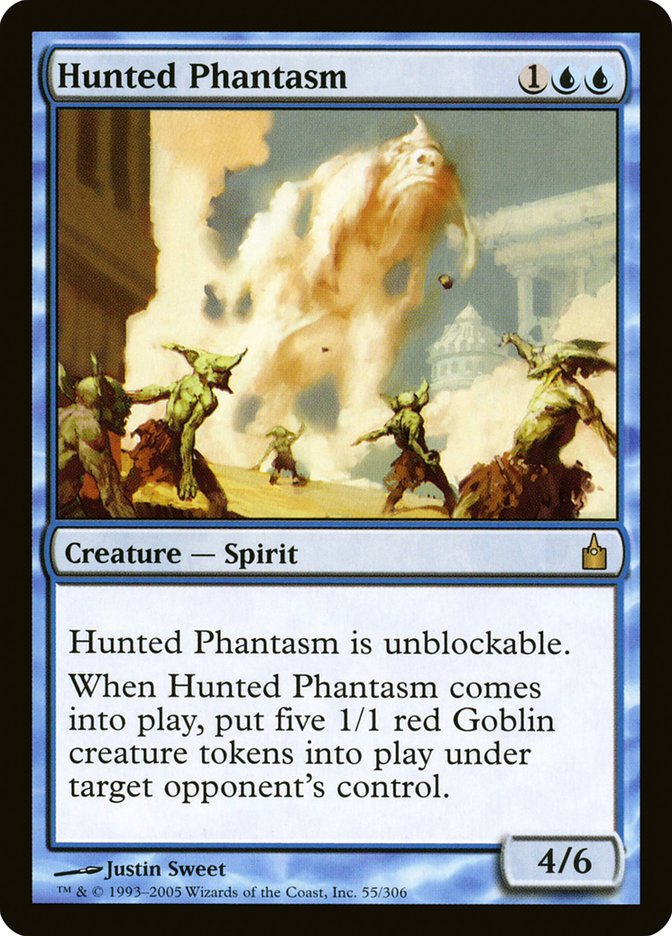 Hunted Phantasm [Ravnica: City of Guilds] [Foil]