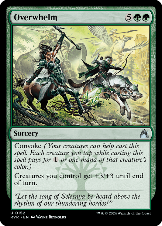 Overwhelm [Ravnica Remastered] [Foil]