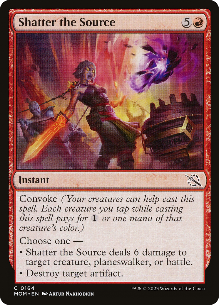 Shatter the Source [March of the Machine] [Foil]